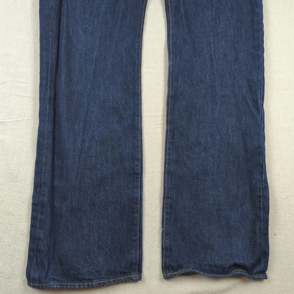 Levis 501 Jeans Mens 36x34 Blue Button Fly Classic‎ American Western Dark Wash